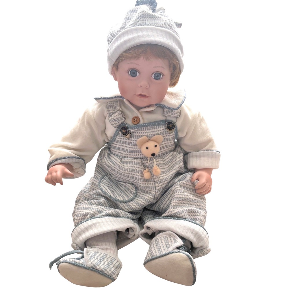 Duck House Heirloom Porcelain Baby Boy Doll 15" Limited Edition 0365/5000